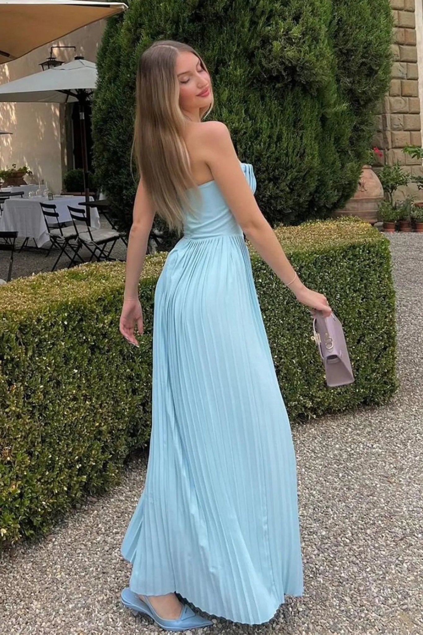 Sandy Strapless Maxi Dress
