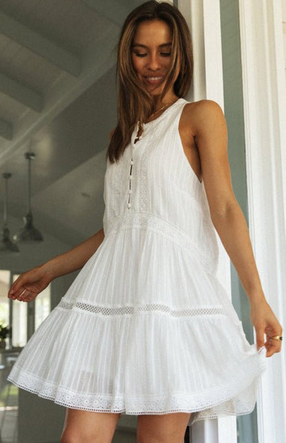 ShellyBoho Sleeveless Mini Dress