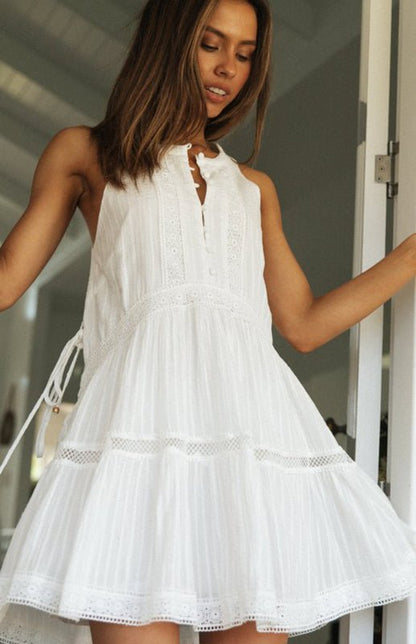 ShellyBoho Sleeveless Mini Dress