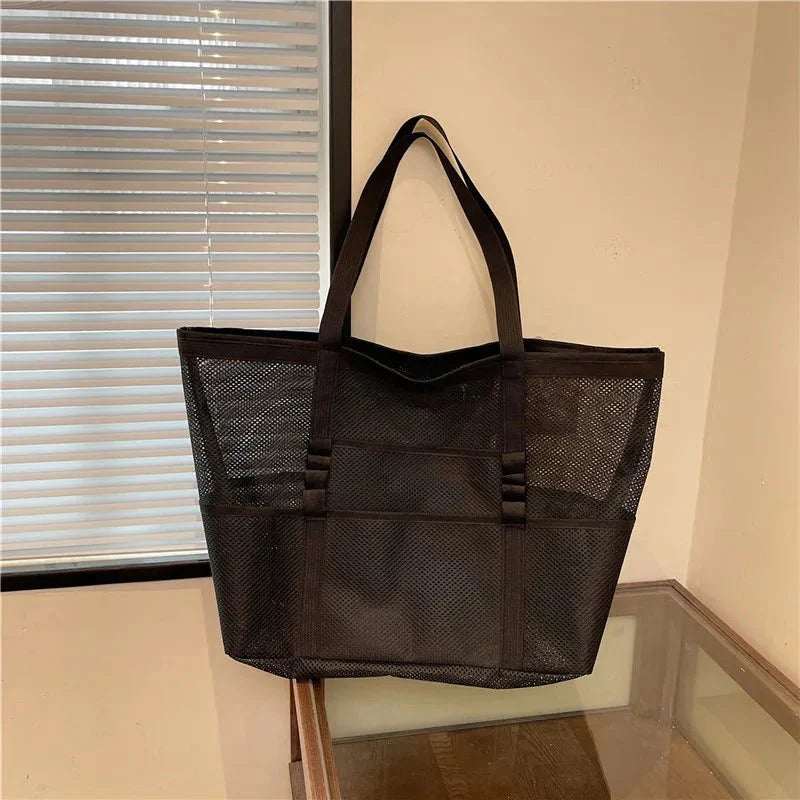 Beatrice Strandtasche aus Canvas mit großem Fassungsvermögen