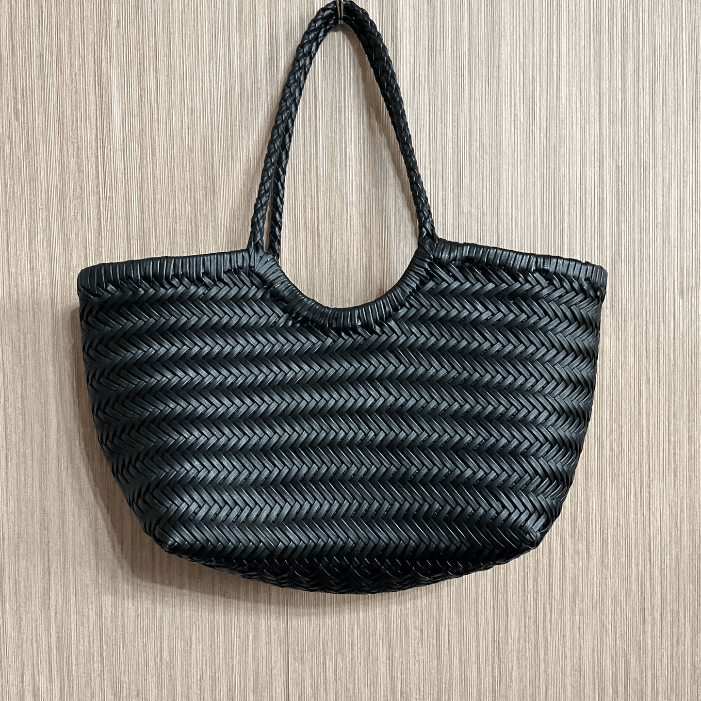 Beatrice Tote aus geflochtenem Leder
