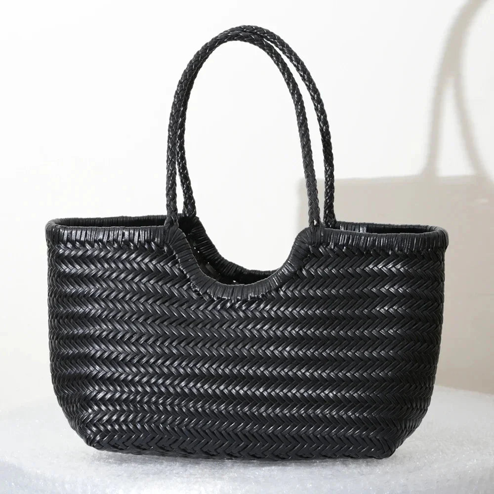 Beatrice Tote aus geflochtenem Leder