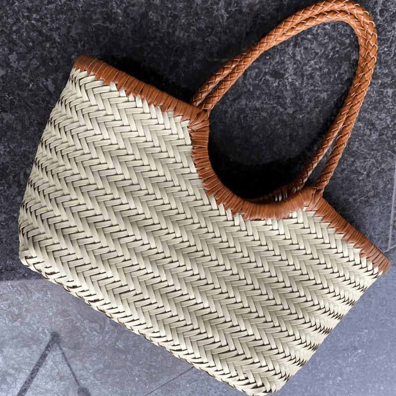 Beatrice Tote aus geflochtenem Leder
