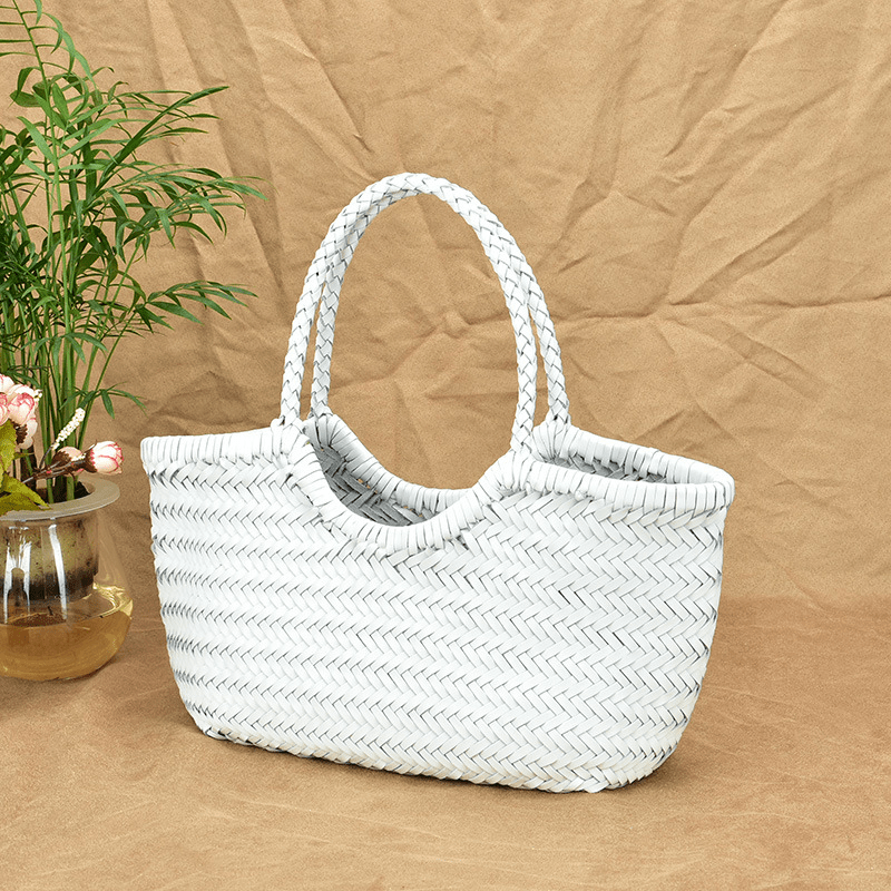 Beatrice Tote aus geflochtenem Leder