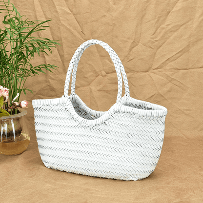 Beatrice Tote aus geflochtenem Leder