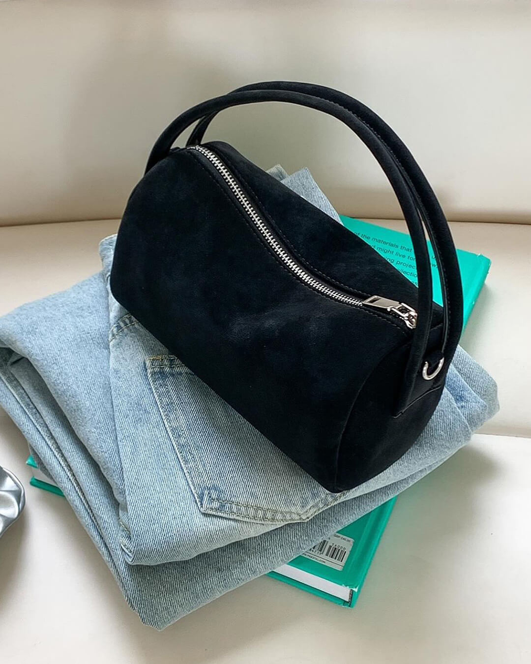 Bella Vegane Wildledertasche