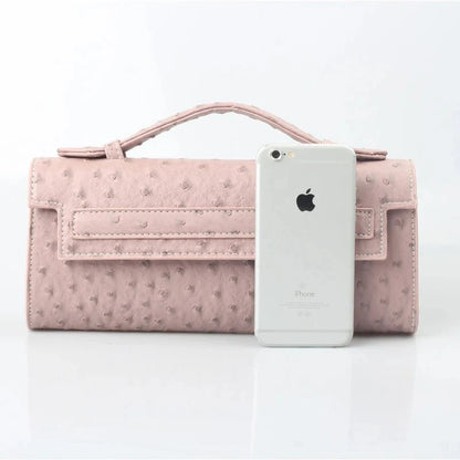 Bianca Embossed Clutch