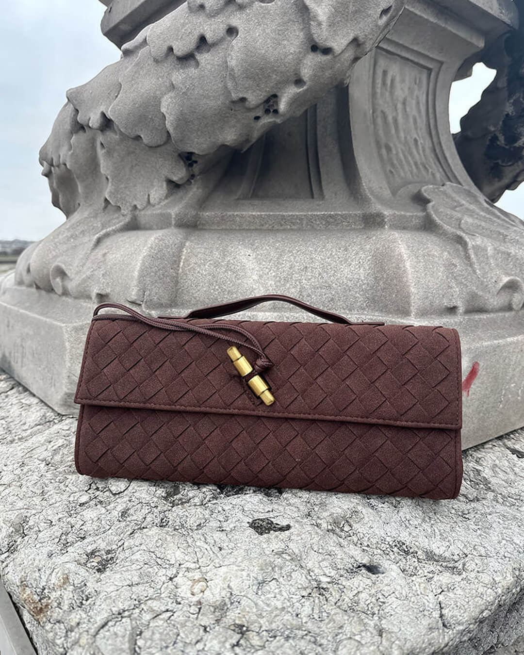 Bianca suede Tasche