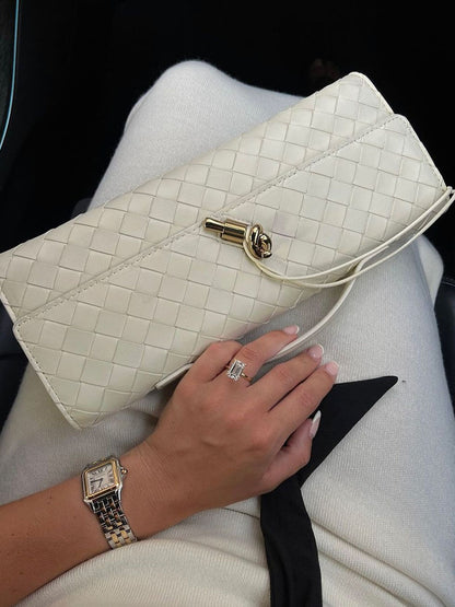 Bianca woven Tasche