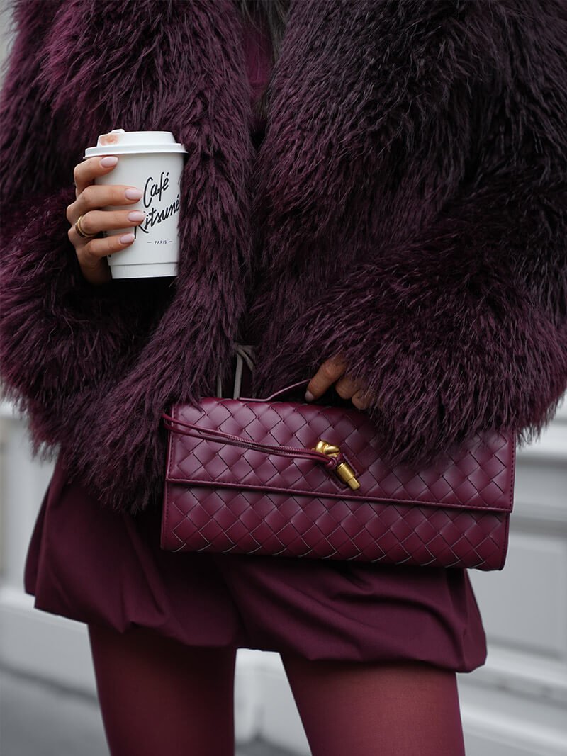 Bianca woven Tasche
