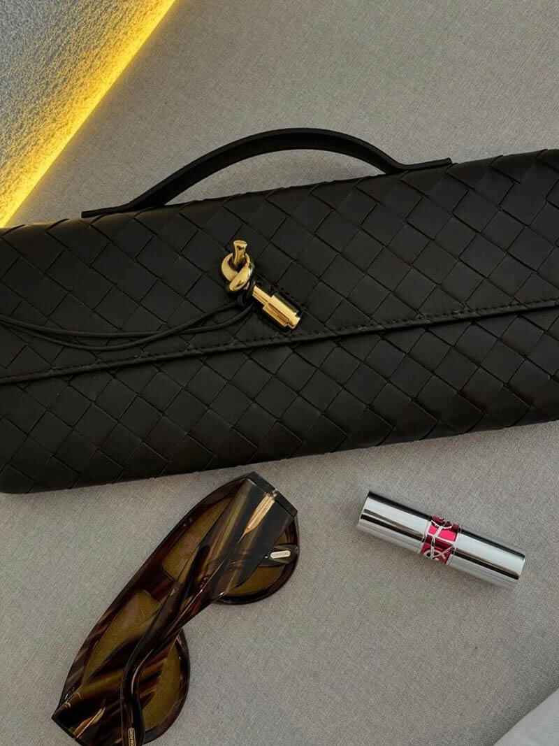 Bianca woven Tasche