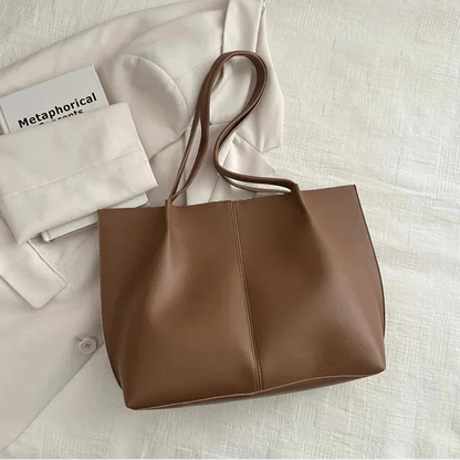 Calista Kunstleder-Shopper Tasche
