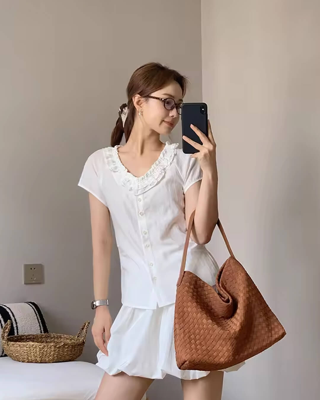 Chelsea Suede Shopper