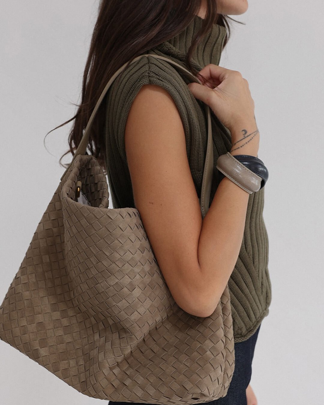 Chelsea Suede Shopper