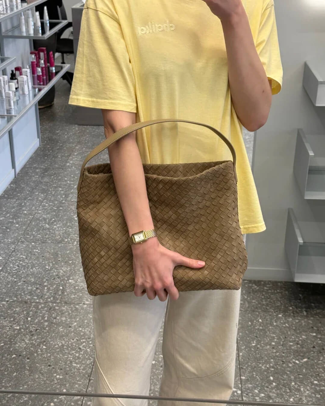 Chelsea Suede Shopper
