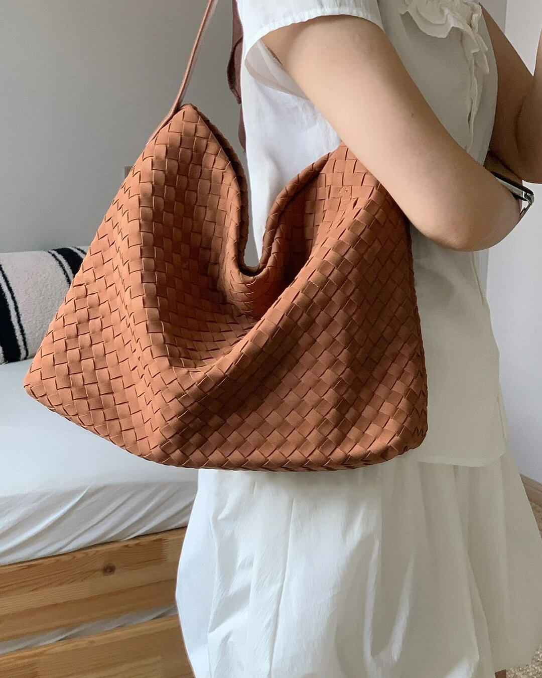 Chelsea Suede Shopper