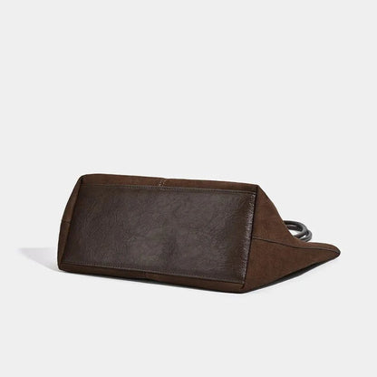 Cheska Wildleder-Shopper mit Tasche
