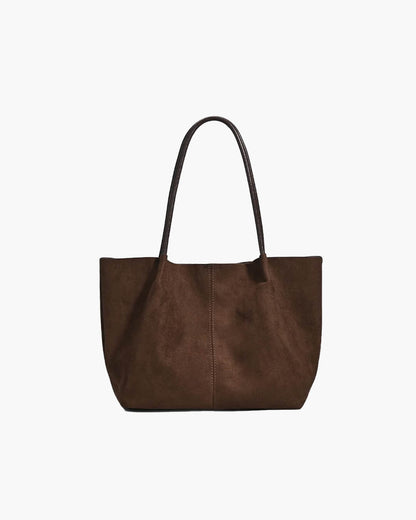 Cheska Wildleder-Shopper mit Tasche