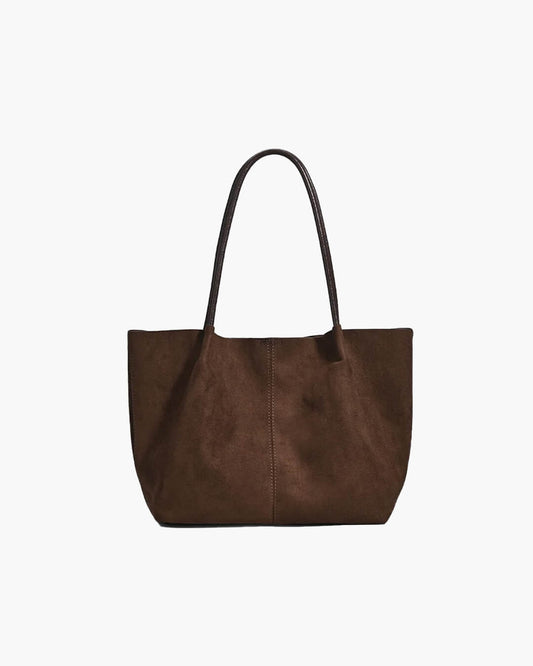 Cheska Wildleder-Shopper mit Tasche