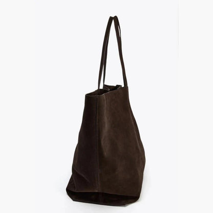 Cynthia Große Wildleder-Shopper Tasche