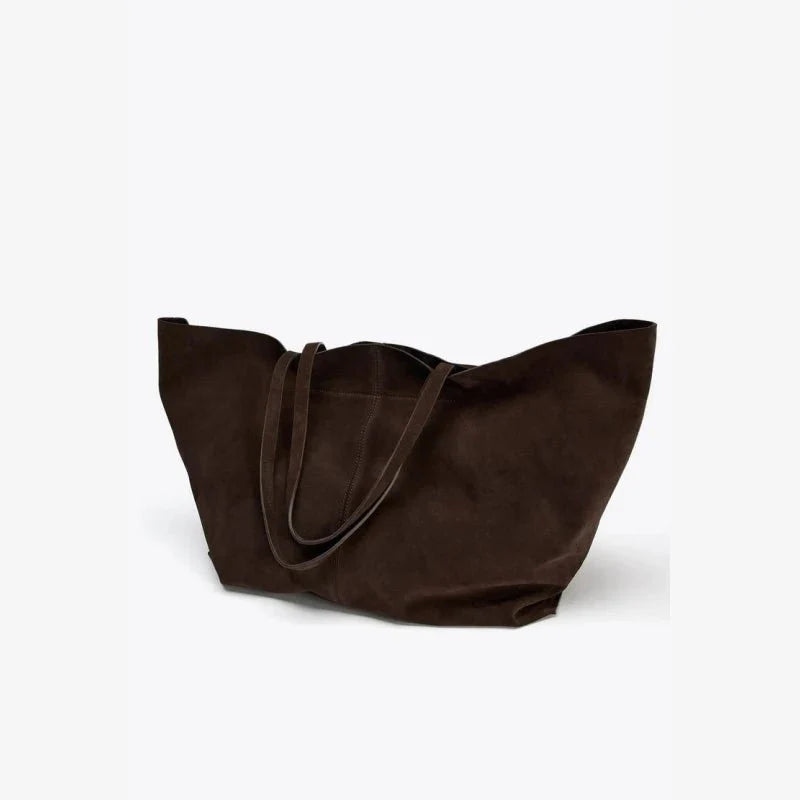 Cynthia Große Wildleder-Shopper Tasche