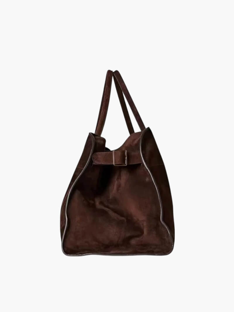 Henna suede Tasche
