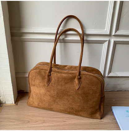 Jenny Wildleder Schultertasche