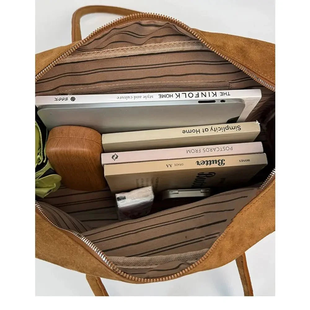 Jenny Wildleder Schultertasche