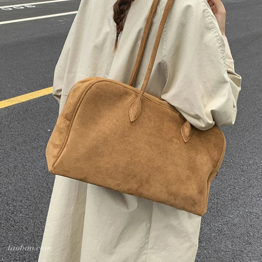 Jenny Wildleder Schultertasche