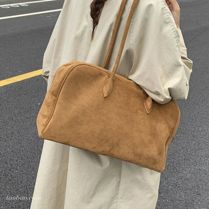 Jenny Wildleder Schultertasche