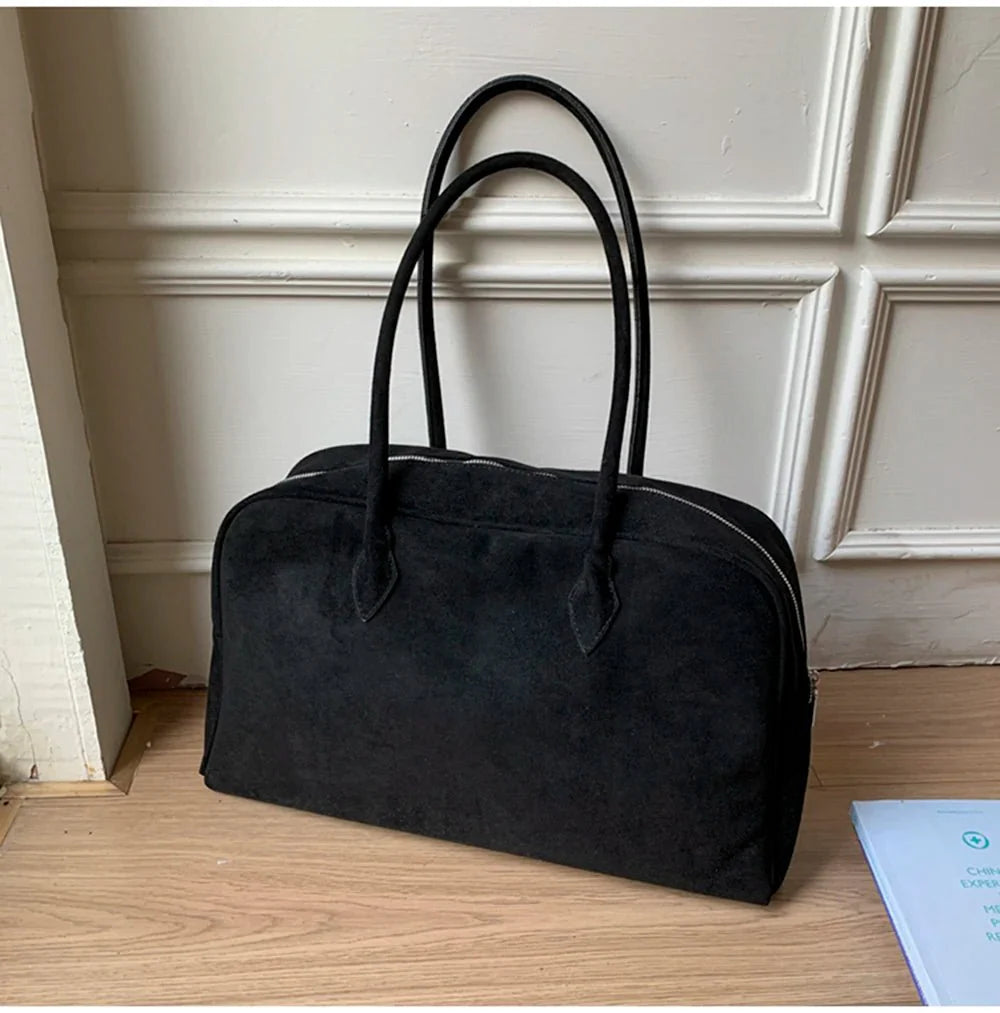Jenny Wildleder Schultertasche