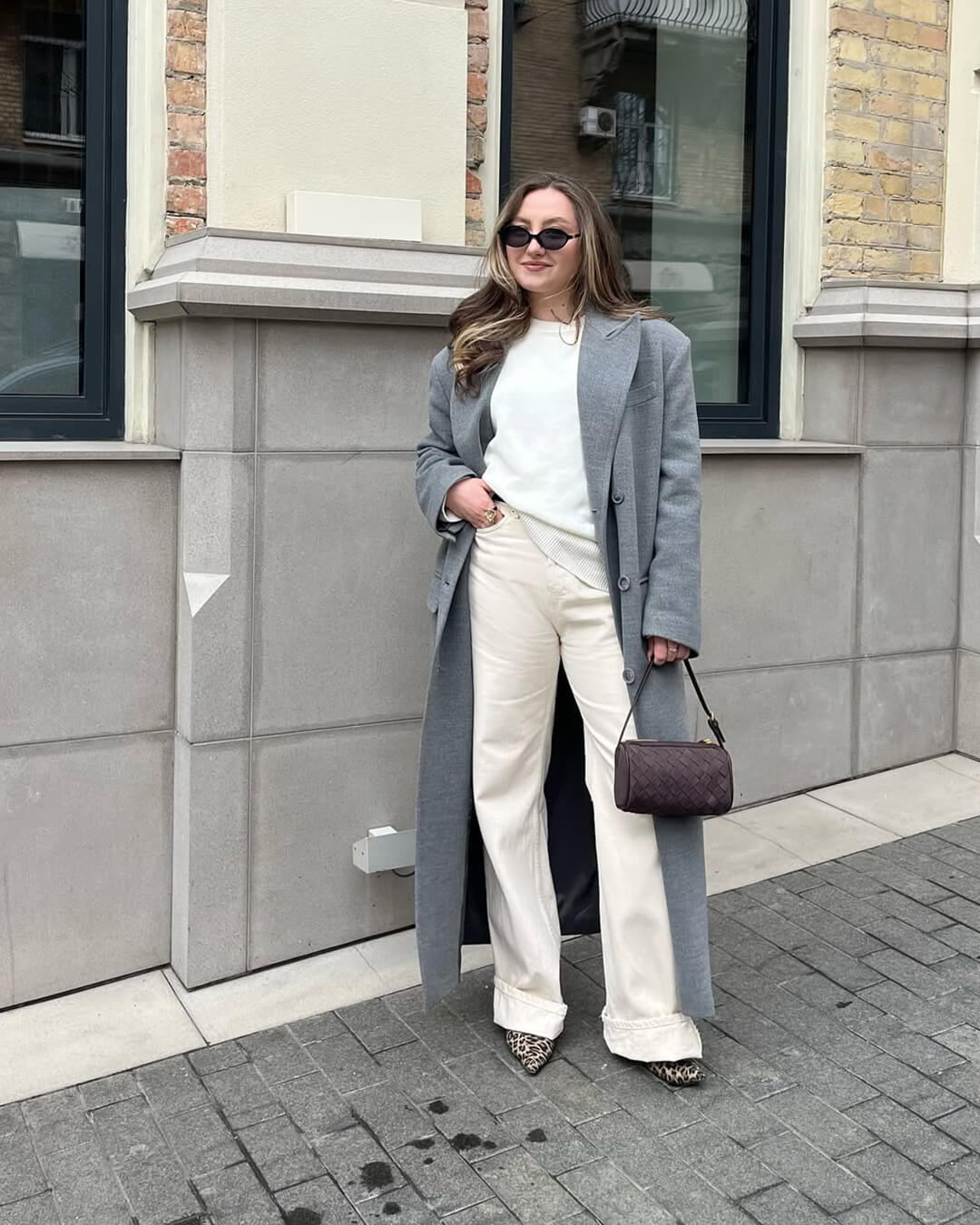 Jessica Geflochtene Wildledertasche