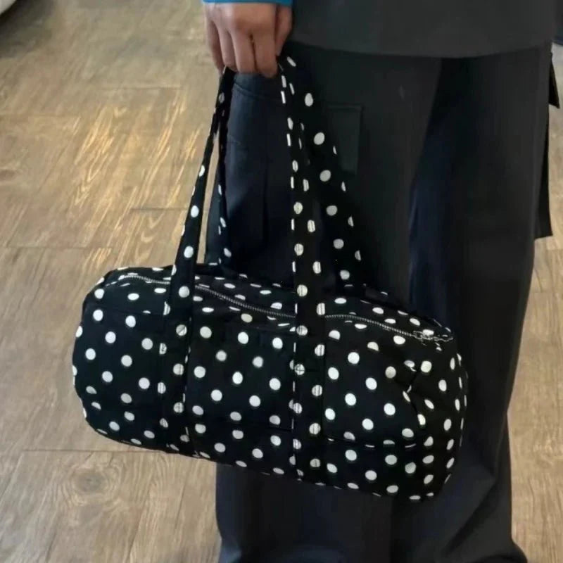 Kate Polka Dot Mini-Duffle Bag