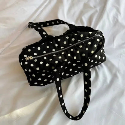 Kate Polka Dot Mini-Duffle Bag