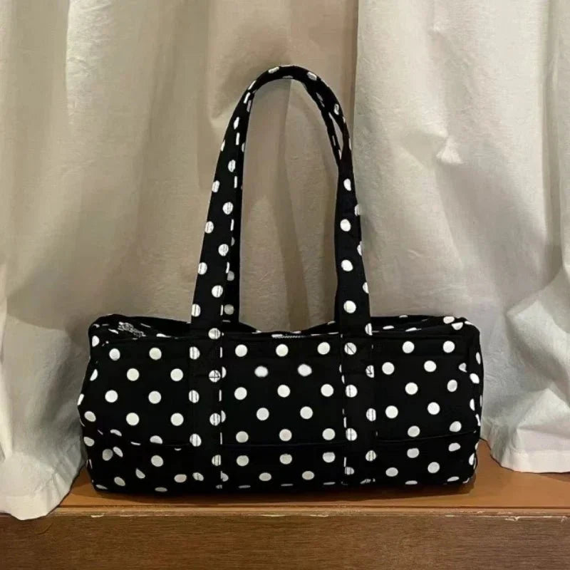 Kate Polka Dot Mini-Duffle Bag