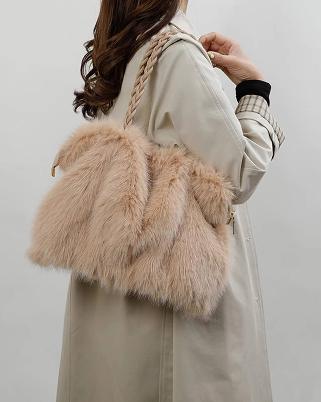 Loreen Kunstfell Tragetasche