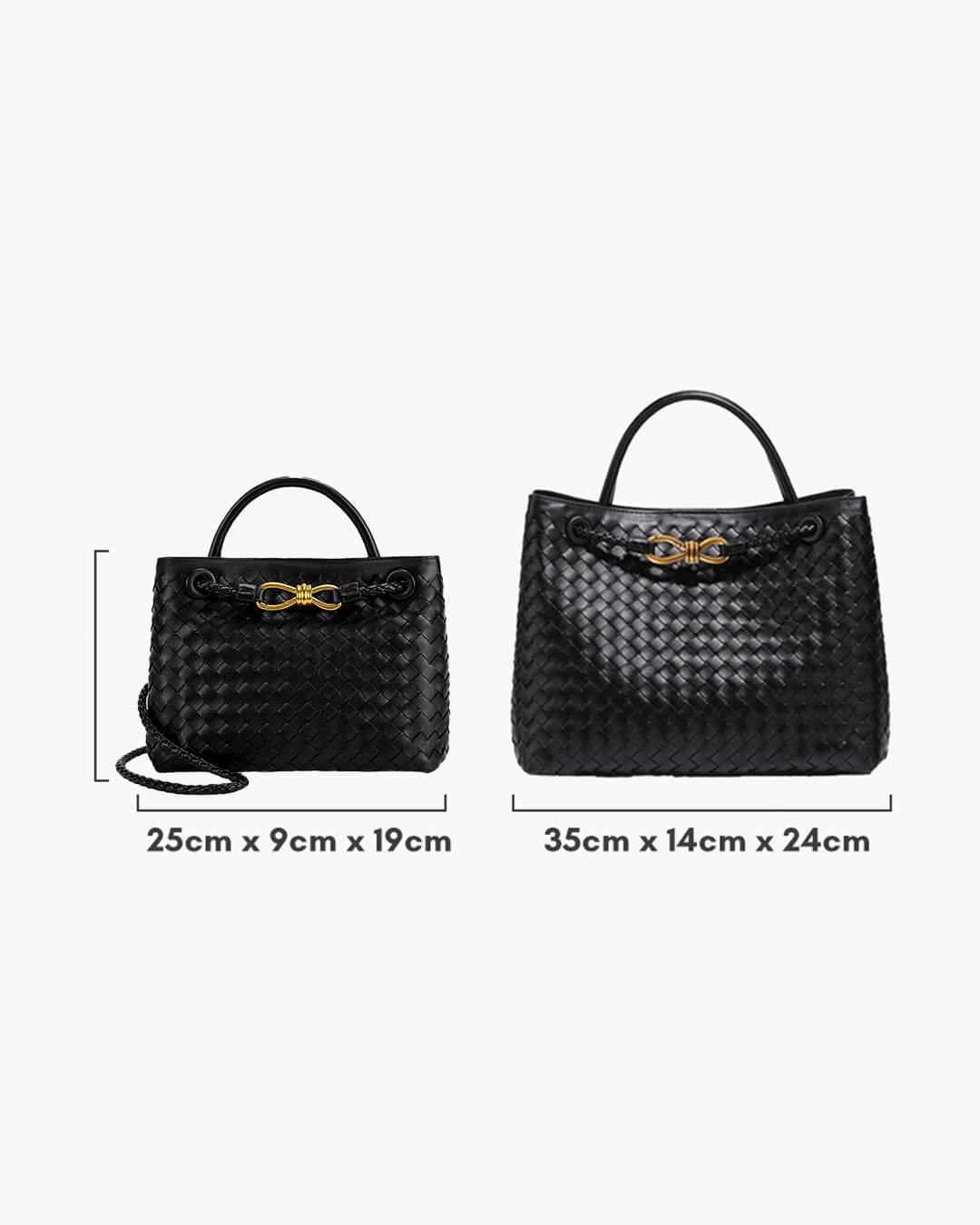 Lucia Geflochtene Tasche