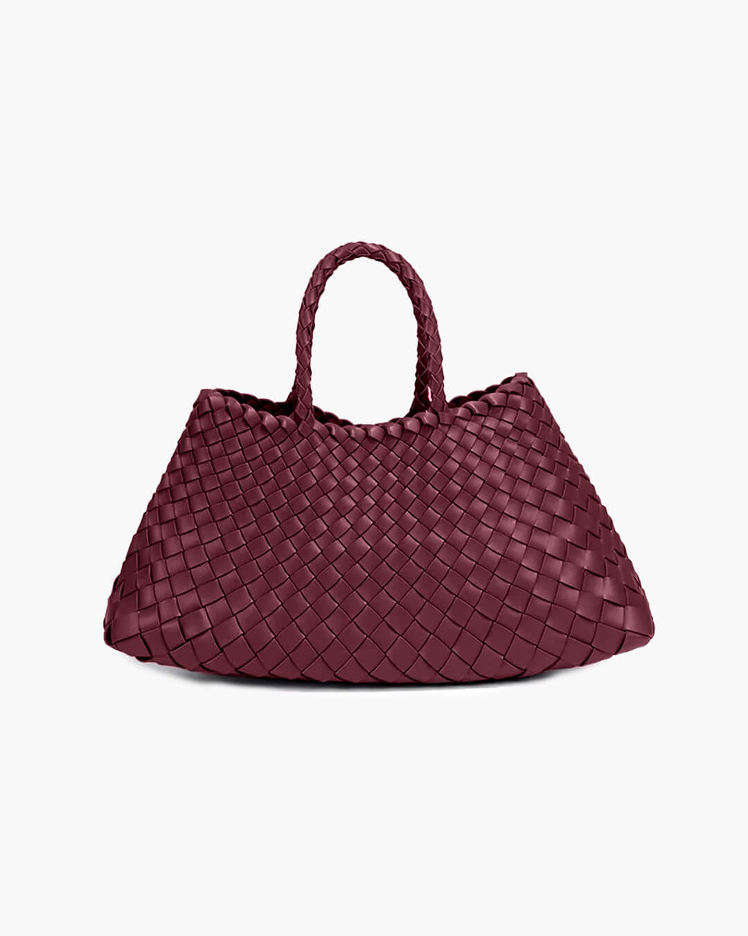 Marissa Vegane Leder Geflochtene Tasche Mittel