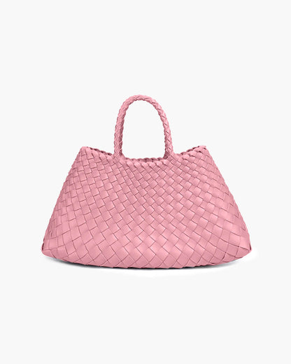Marissa Vegane Leder Geflochtene Tasche Mittel