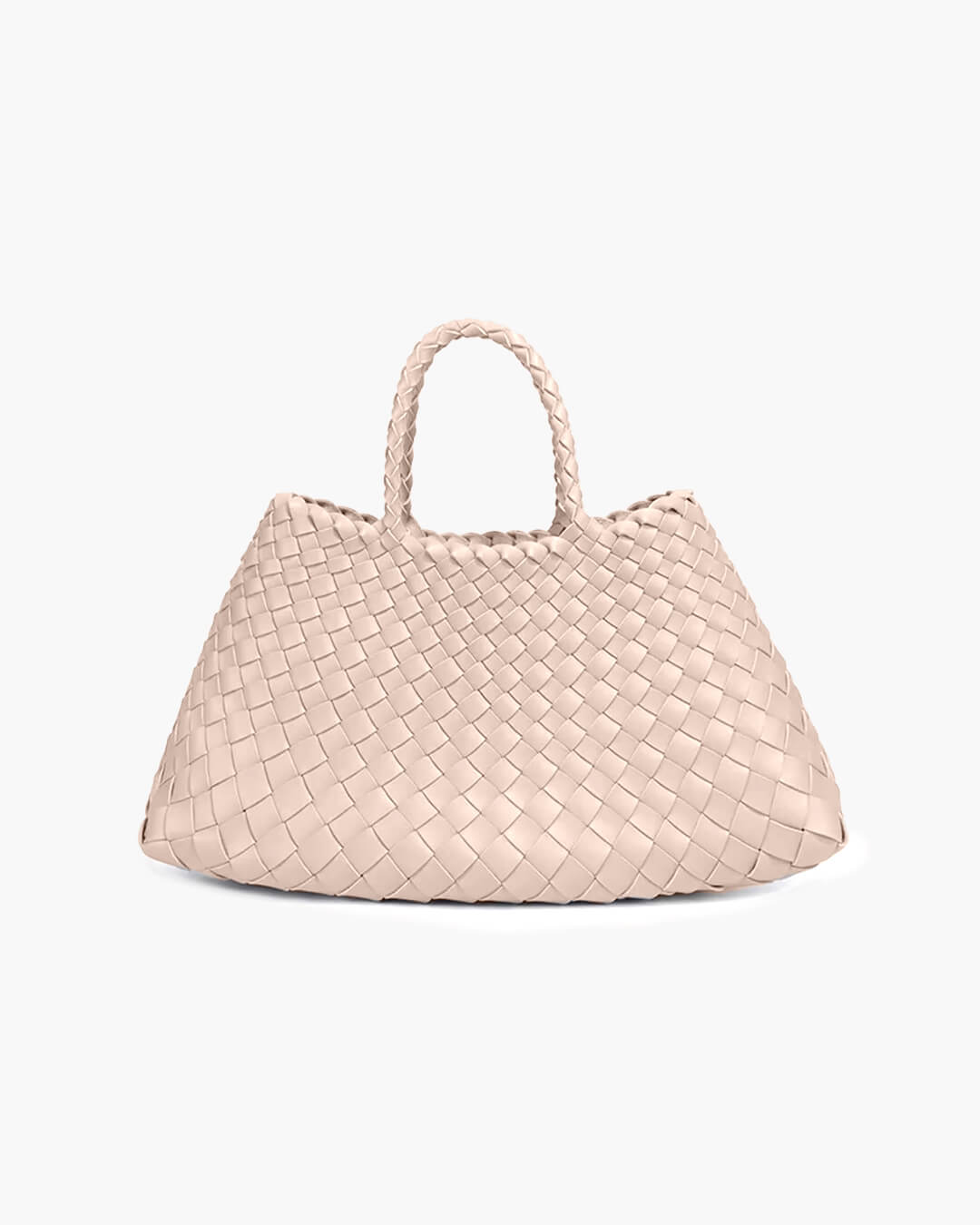 Marissa Vegane Leder Geflochtene Tasche Mittel
