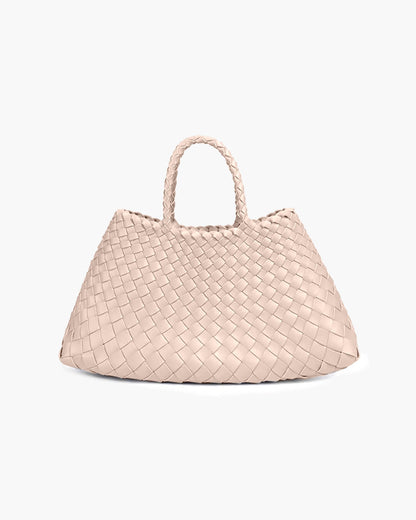 Marissa Vegane Leder Geflochtene Tasche Mittel