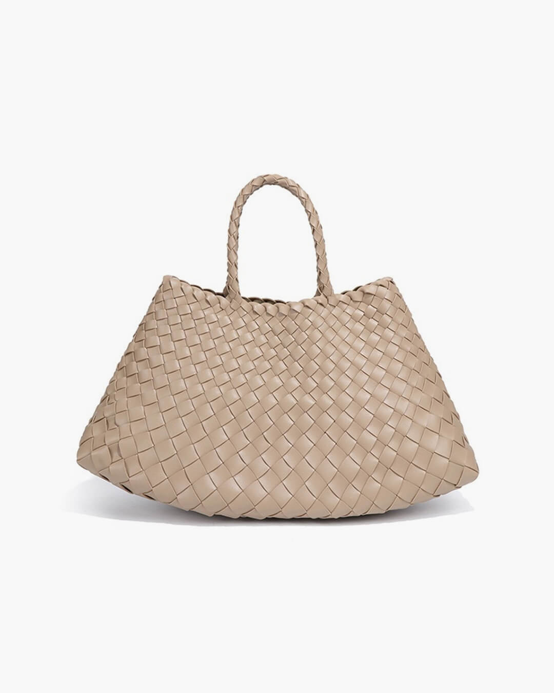 Marissa Vegane Leder Geflochtene Tasche Mittel