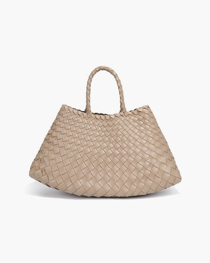 Marissa Vegane Leder Geflochtene Tasche Mittel