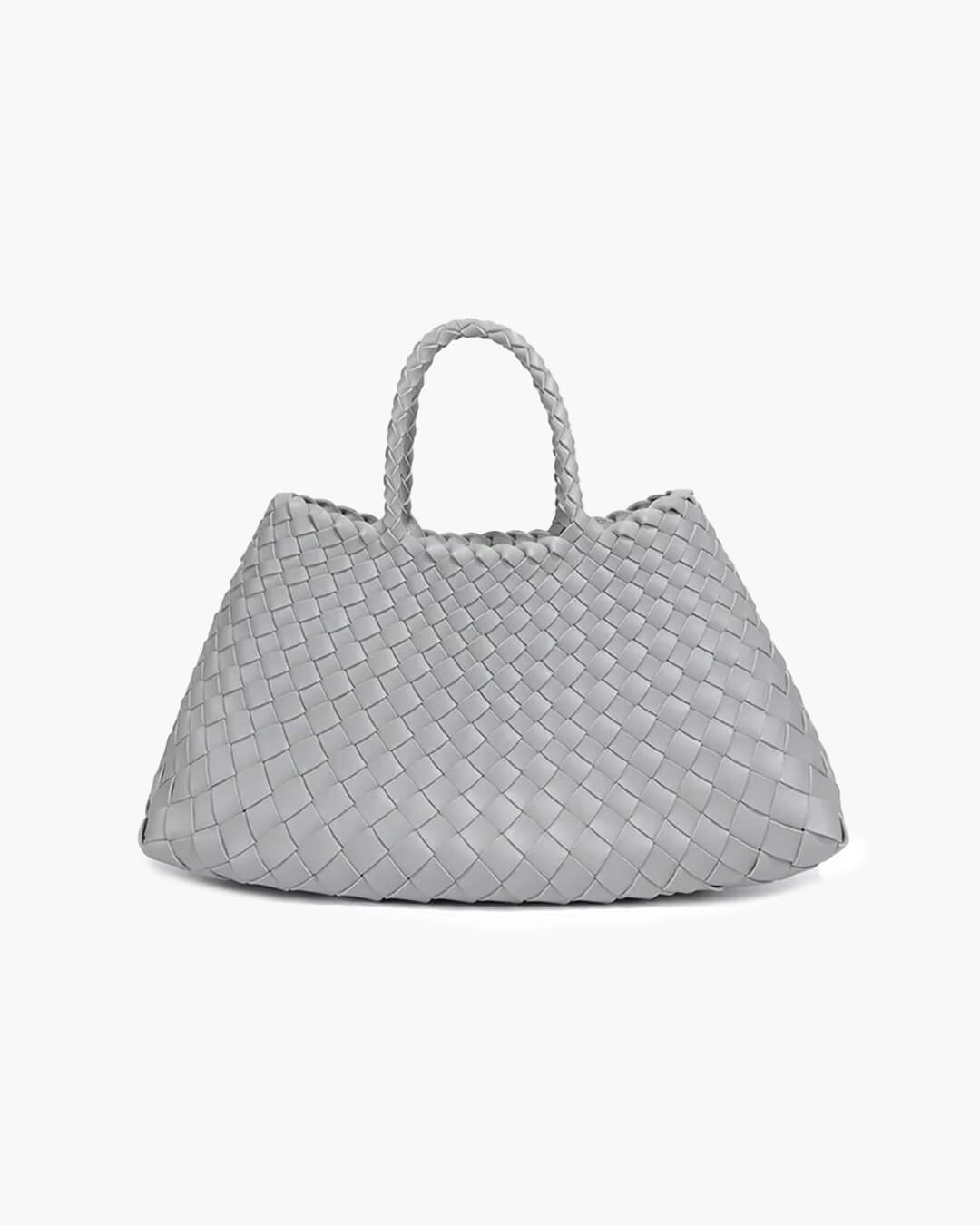 Marissa Vegane Leder Geflochtene Tasche Mittel