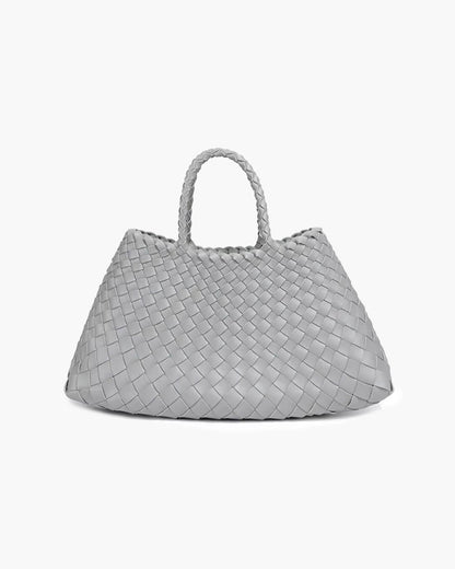 Marissa Vegane Leder Geflochtene Tasche Mittel
