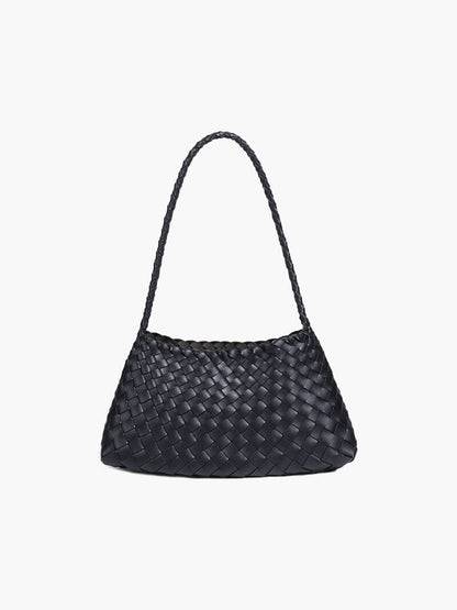 Marissa Vegane Leder Geflochtene Tasche Klein