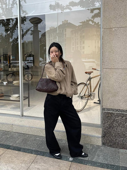 Marissa Vegane Leder Geflochtene Tasche Klein
