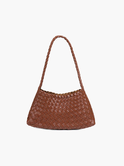 Marissa Vegane Leder Geflochtene Tasche Klein