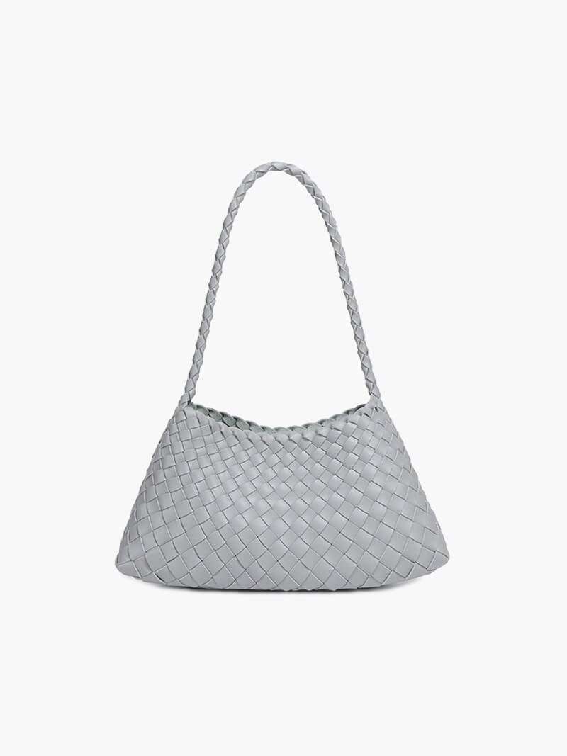 Marissa Vegane Leder Geflochtene Tasche Klein
