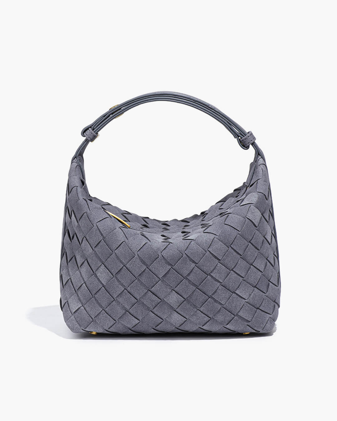 Mica Braided Suede Leather Bag